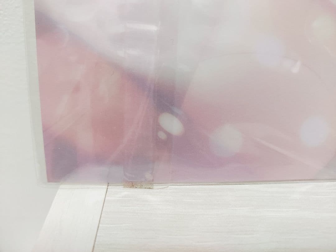 しらたまこ しろいいぬ　A3クリアハードポスター　C84　しらたま