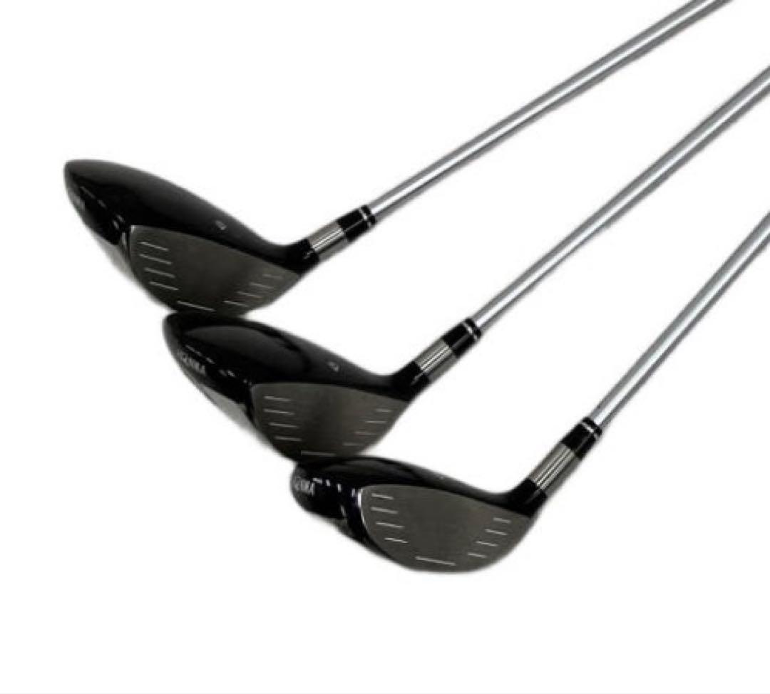 美品！HONMA BeZEAL ホンマ ビジール525ウッド3本セット R