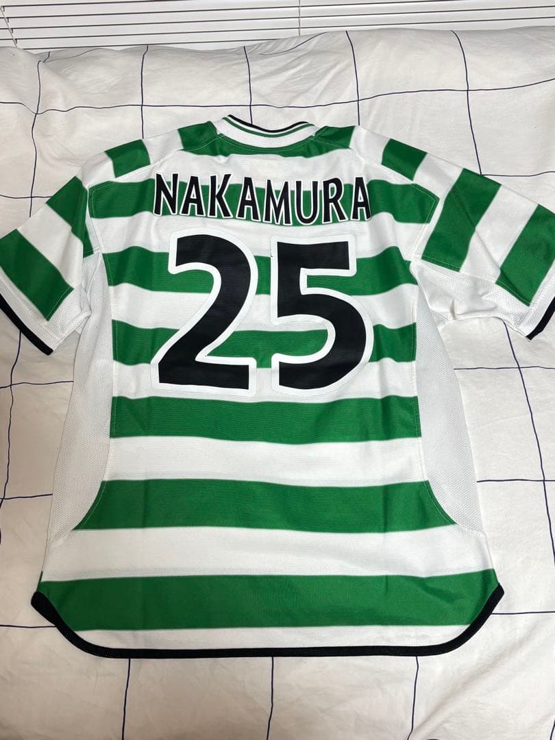 セルティック 中村俊輔　25 ユニフォーム　ゲームシャツ UMBRO アンブロ