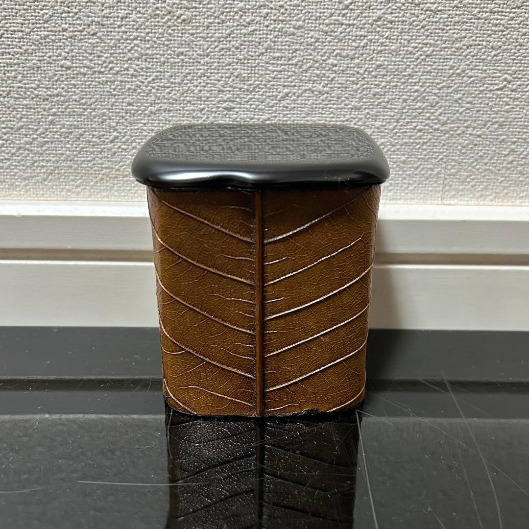 木の葉四方茶器　茶道具懐石茶箱鵬雲斎坐忘斎淡々斎即中斎七事式水屋道具香合棗水指