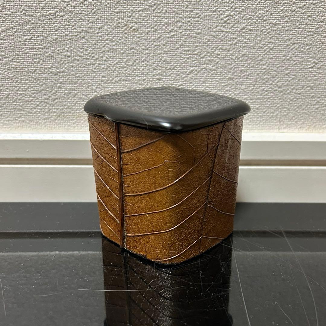 木の葉四方茶器　茶道具懐石茶箱鵬雲斎坐忘斎淡々斎即中斎七事式水屋道具香合棗水指