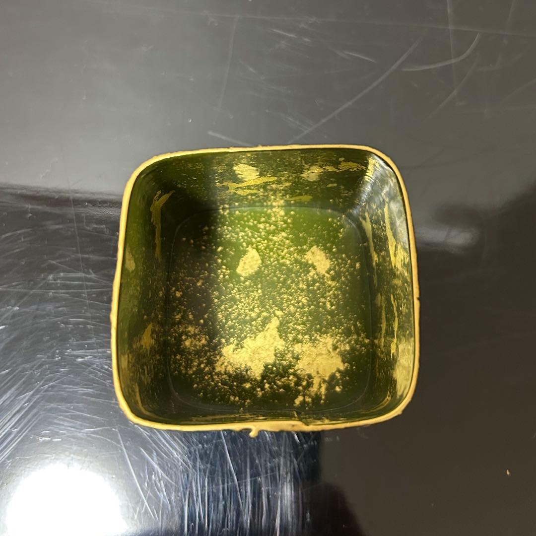 木の葉四方茶器　茶道具懐石茶箱鵬雲斎坐忘斎淡々斎即中斎七事式水屋道具香合棗水指