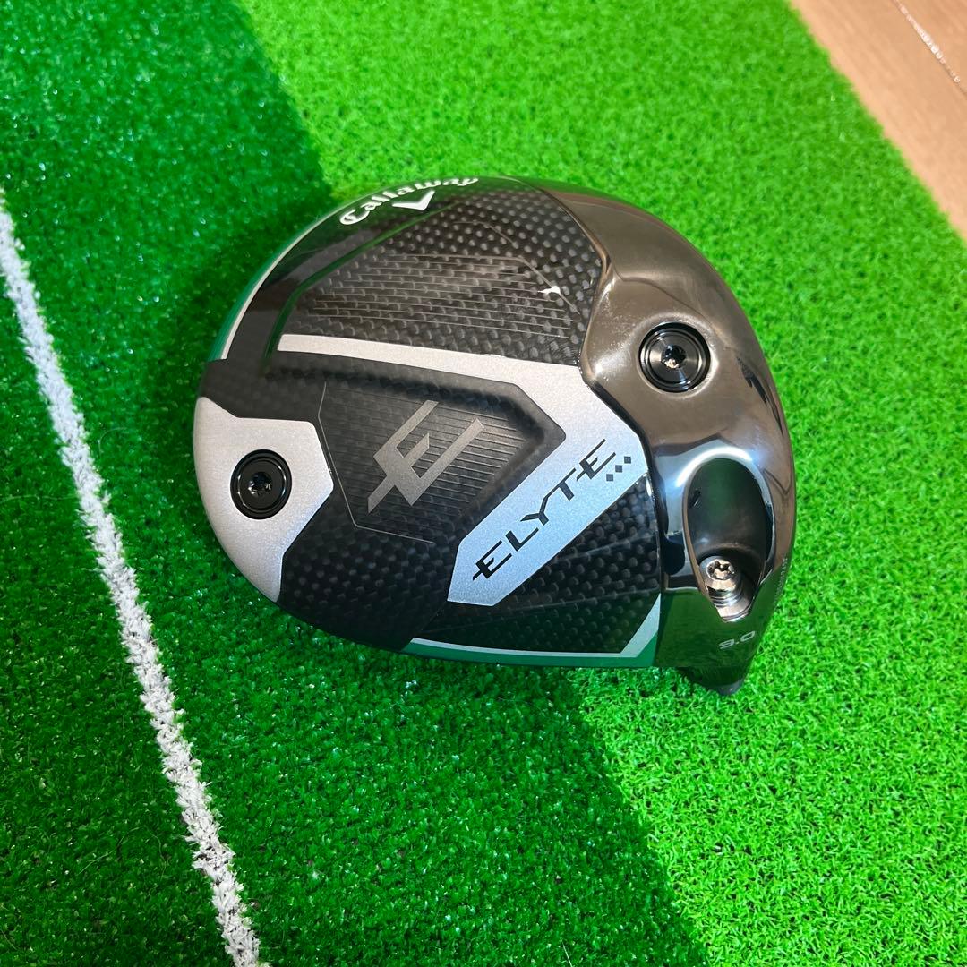 ELYTE トリプルダイヤドライバー 9度 ヘッド単品