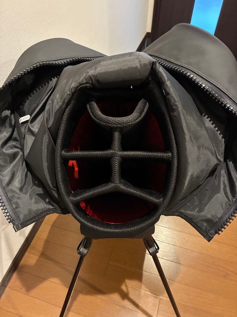 ラヘラゴルフ Big zipper スタンドキャディバッグ