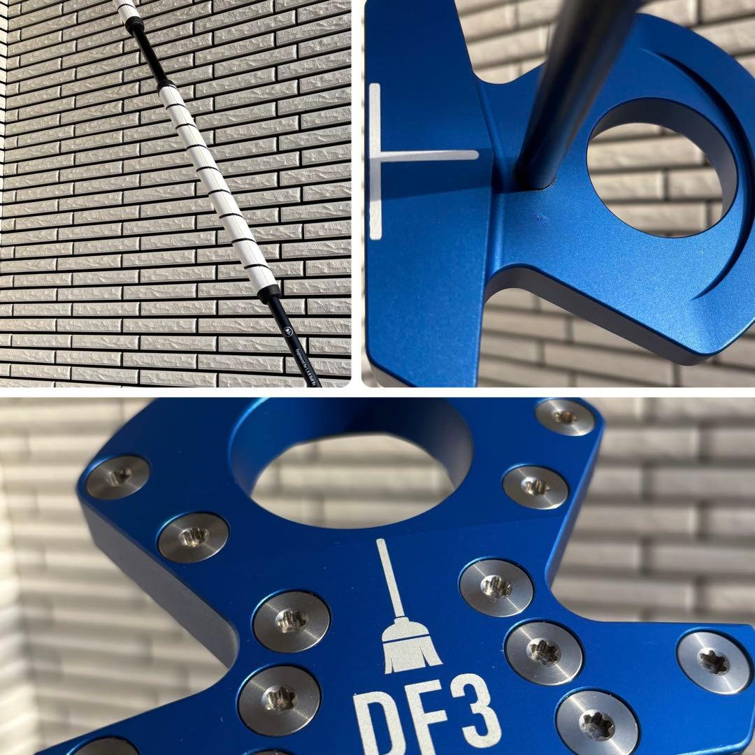 ☆ラブゴルフDF3 43長尺パターブルー79.5°ACCR L.A.B.GOLF