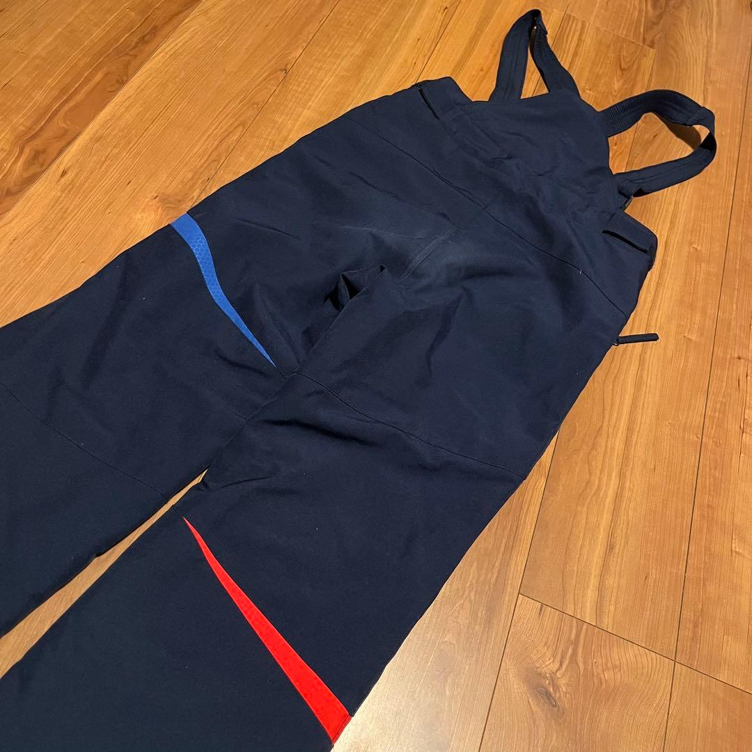 Phenix 子ども用スノーボードウェア 赤青 140cm(サイズ調整可)