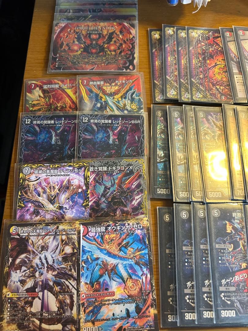 デュエマ 本格構築 【赤黒ドルマゲドン】 デッキ＆二重スリーブ
