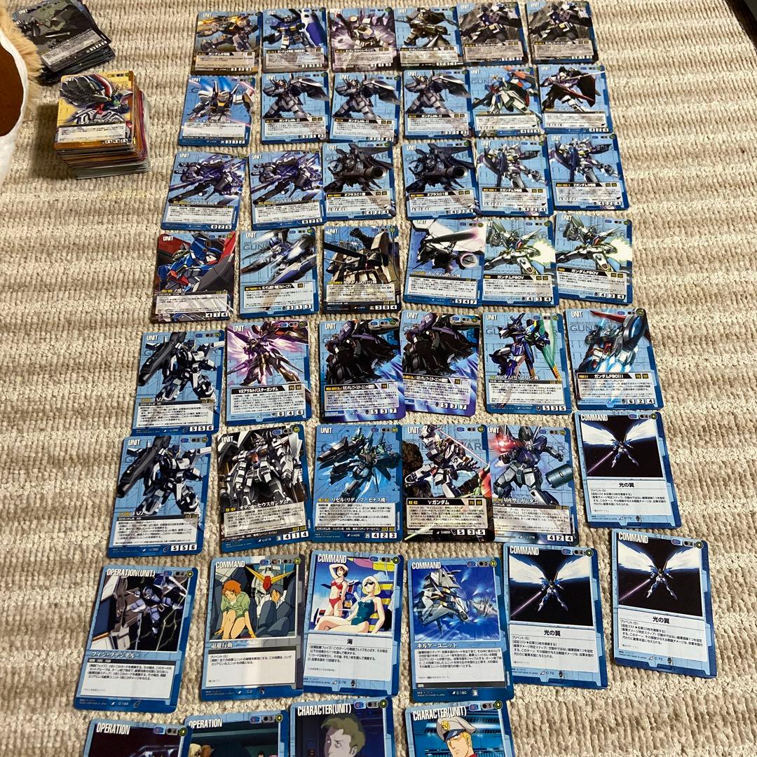 ガンダムウォー　AR ゴッドガンダム＆ノーベルガンダム　約250枚まとめ売り