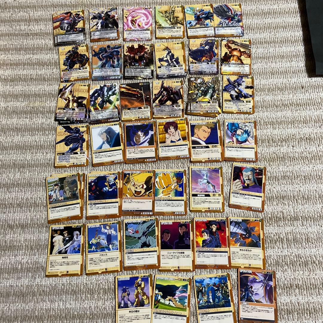 ガンダムウォー　AR ゴッドガンダム＆ノーベルガンダム　約250枚まとめ売り