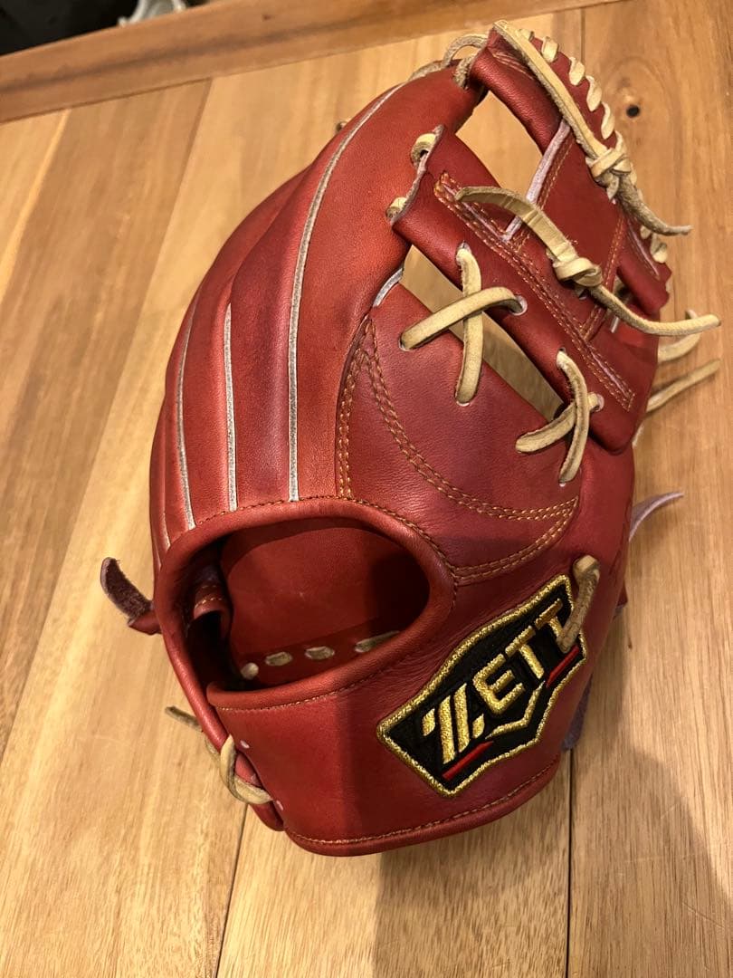 ZETT プロステイタス　軟式　今宮モデル　プロステ　型付け済　内野手