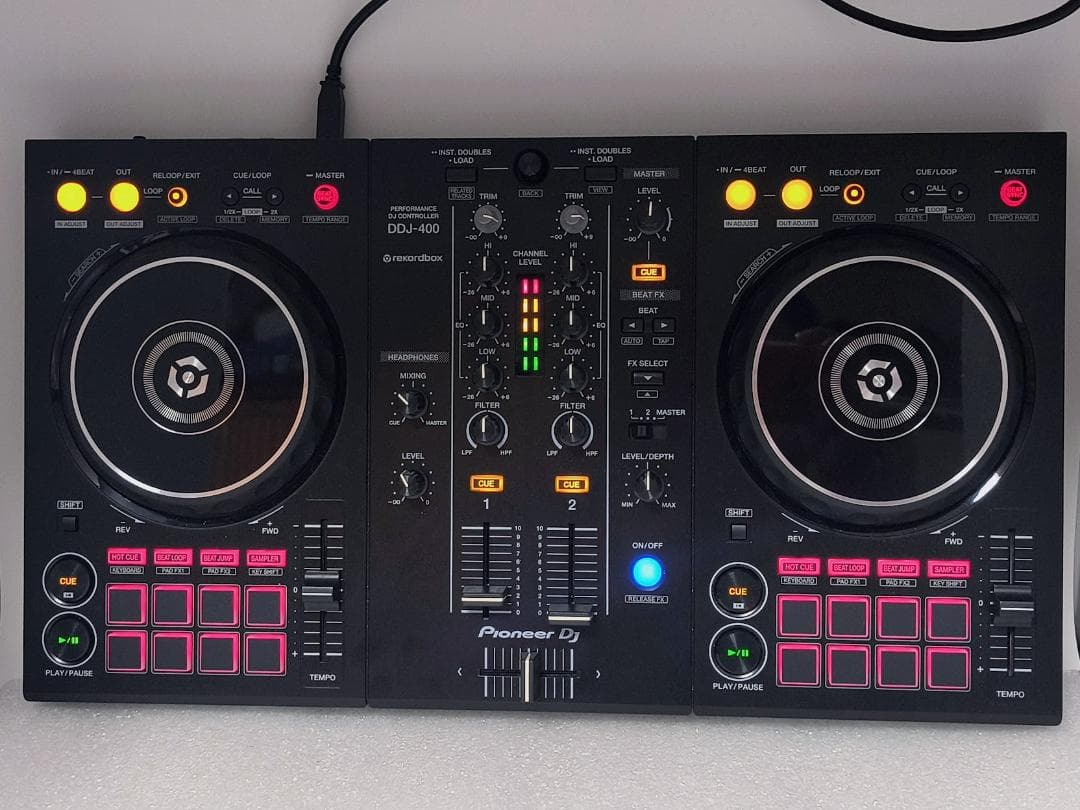 【動作確認済】Pioneer パフォーマンスDJコントローラー DDJ-400