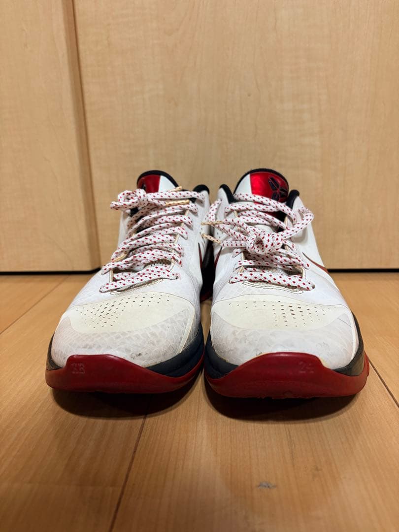 シューズ(男性用) Nike Kobe 5 \"White/Varsity Red Black\"