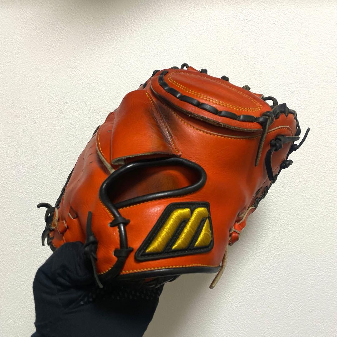 ミズノプロ 読売 阿部慎之助選手 実使用 硬式 キャッチャーミット 2005年
