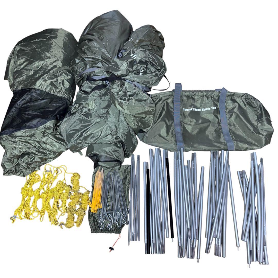 【希少・限定品】Coleman トンネル2ルームハウス LDX オリーブ