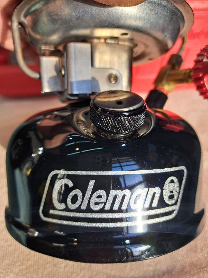 コールマン スポーツスターDX　カスタム塗装！ミッドナイトブラック！　ケース付