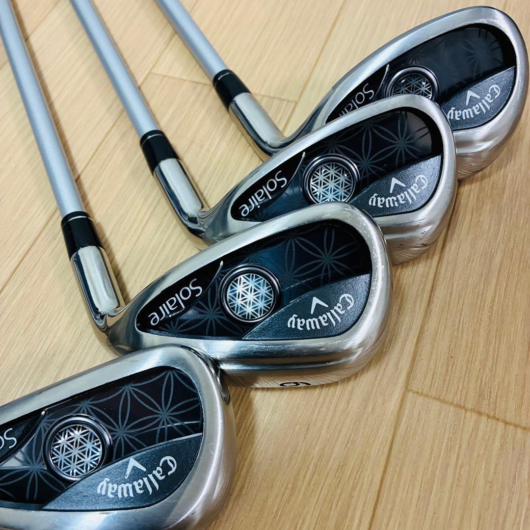 【みー】ゴルフクラブ レディース セット ソレイル 現行モデル 8本 L