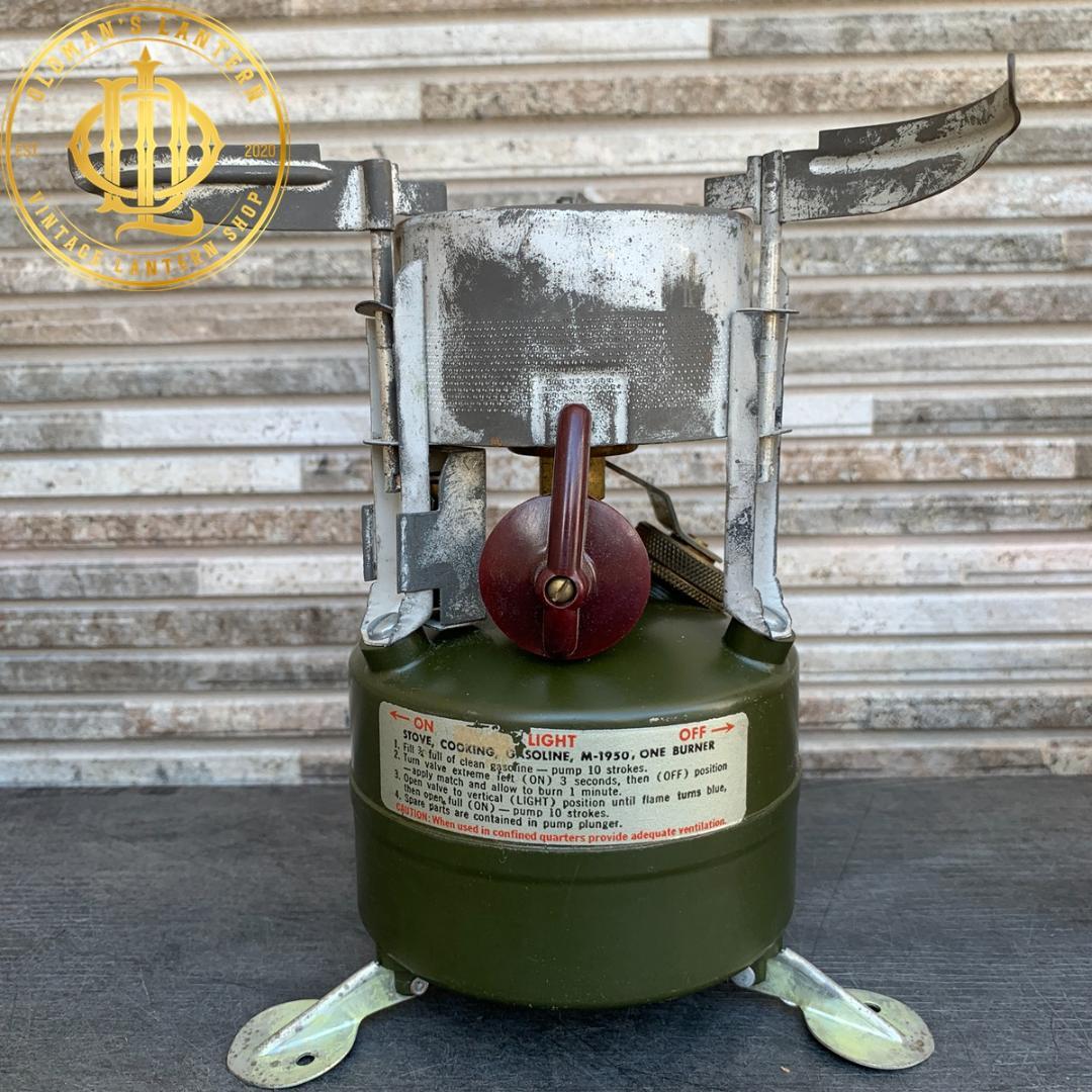 【未使用品】初期モデル M-1950 ガソリンストーブ ROGERS1952年