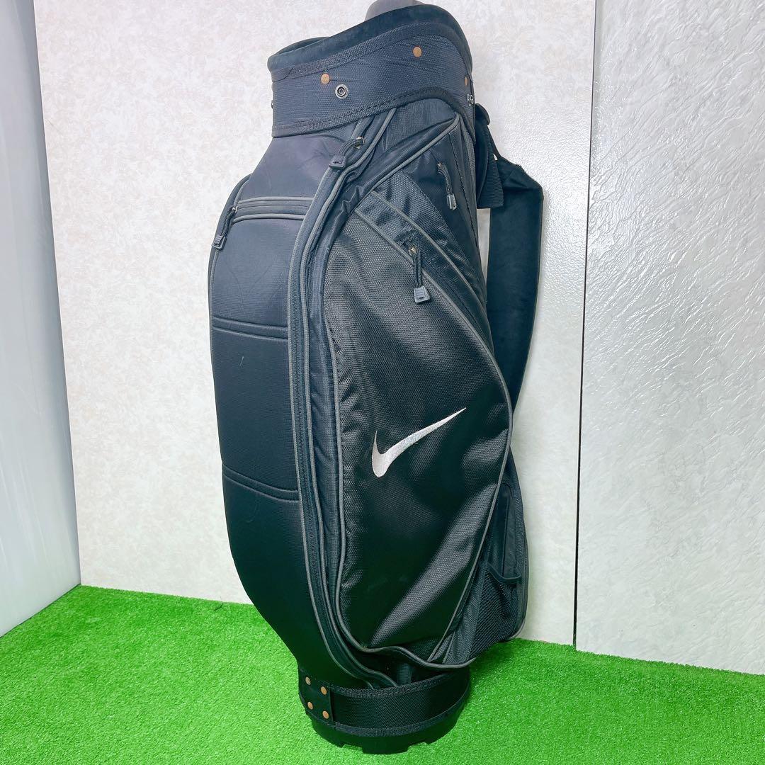 良品！Nike スタイリッシュキャディバッグ ブラック　軽量　おまけ付