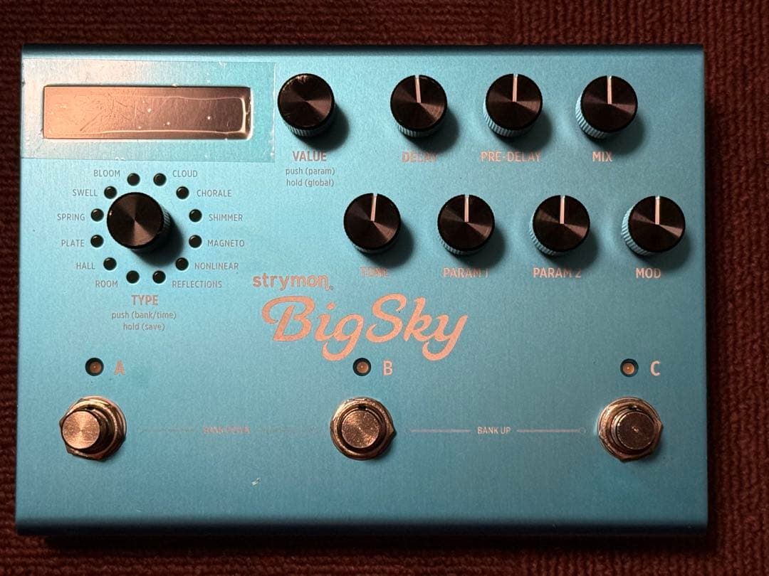 ギター strymon BigSky v.1