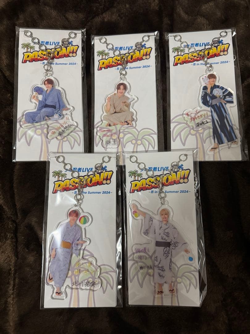 少年忍者　アクキー　21個セット　PASSION忍in the summer