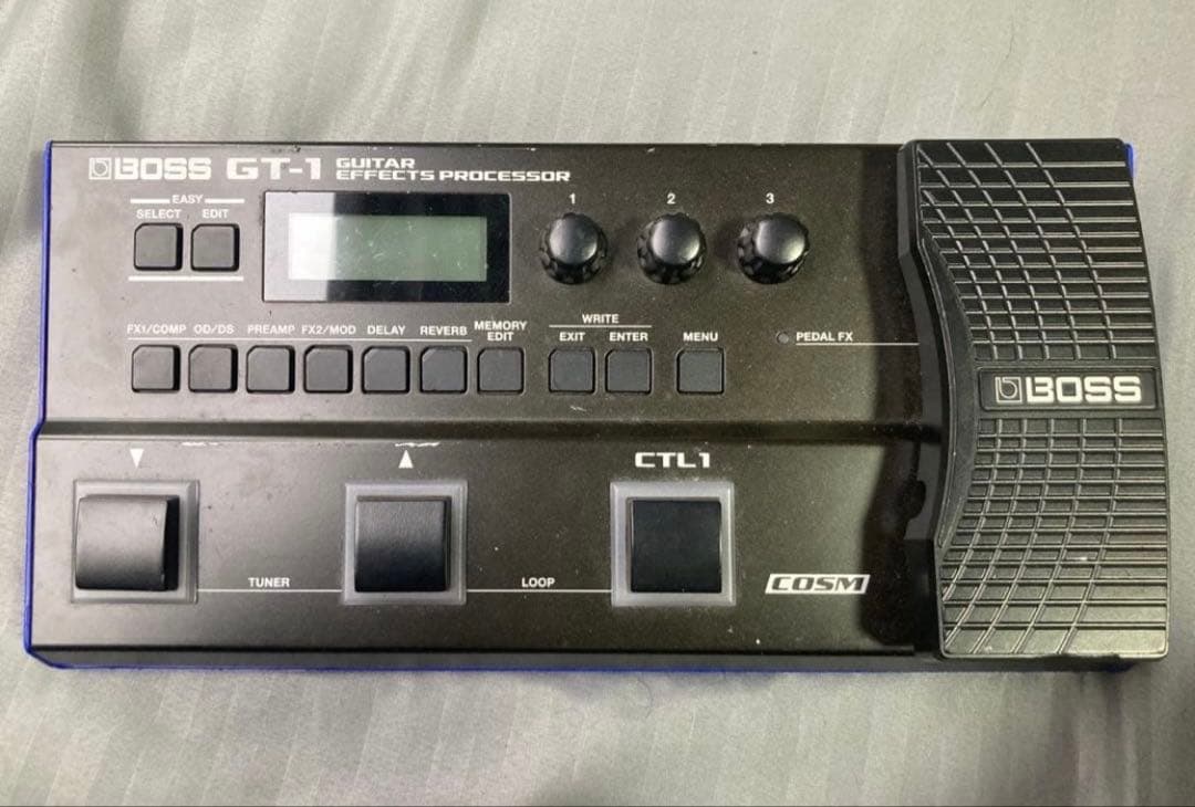 BOSS GT1 マルチエフェクター fs-7教科書付き