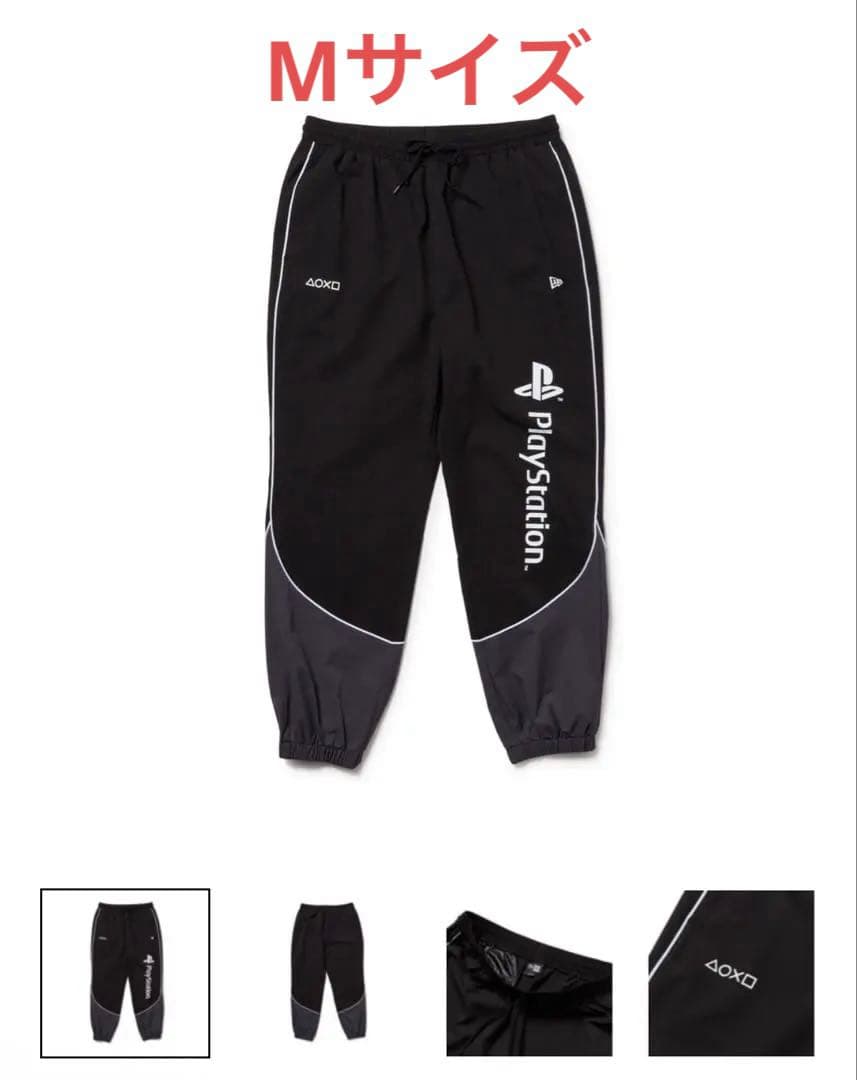 ニューエラ　NEW ERA PlayStation トラックパンツ　Mサイズ