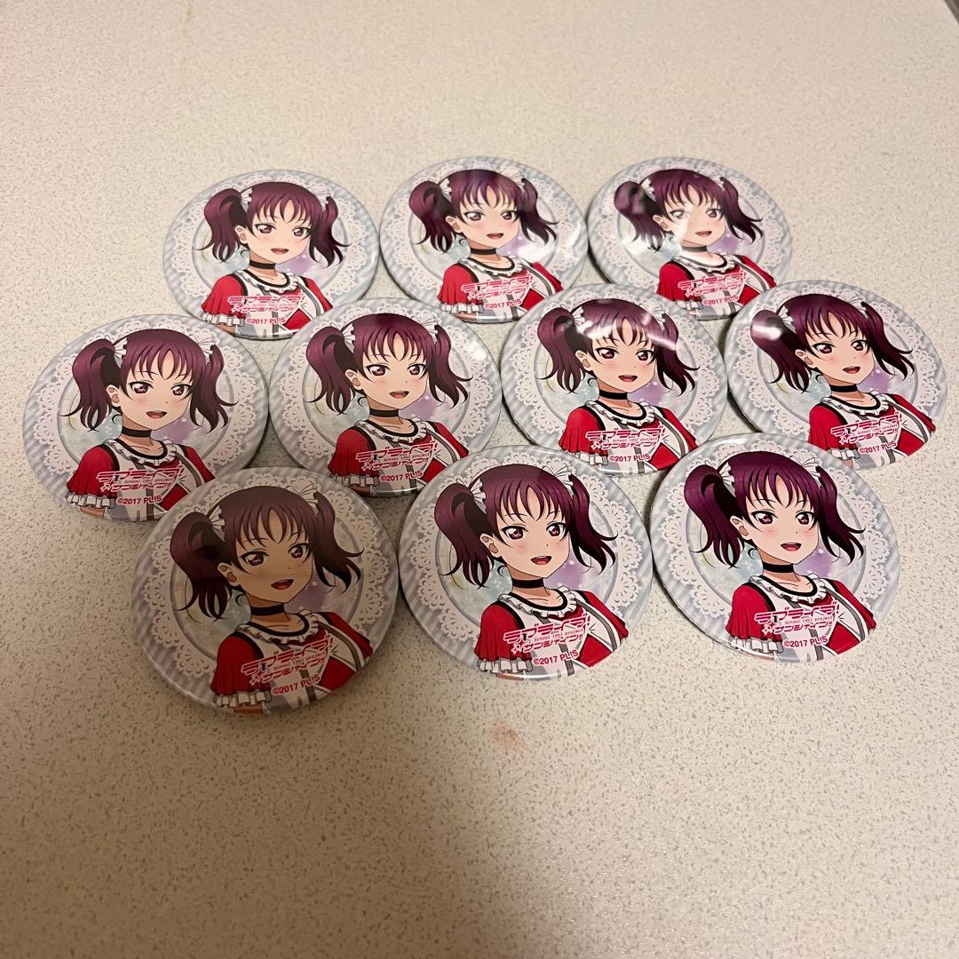 鹿角理亞 缶バッジ10点