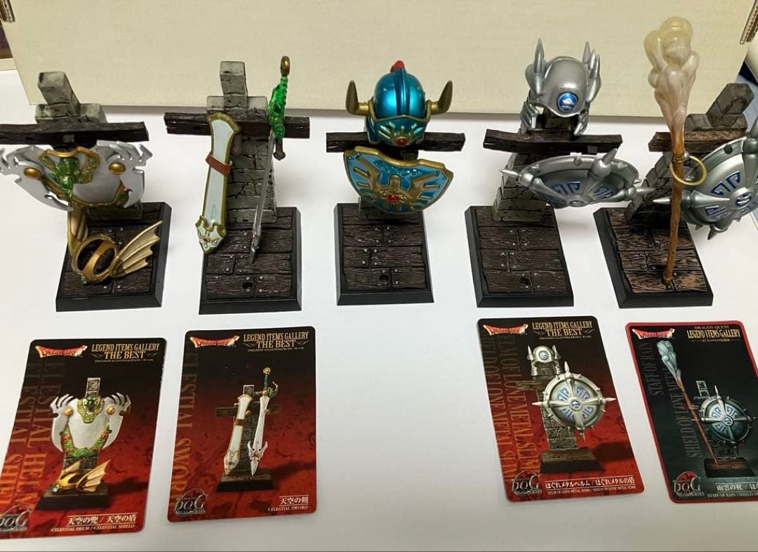 ドラゴンクエスト　レジェンドアイテムズギャラリー　５セット