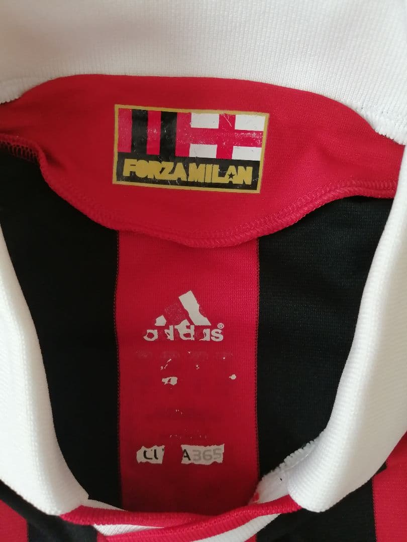 【正規品】セリエA　ACミラン　ベッカム　長袖ユニフォーム