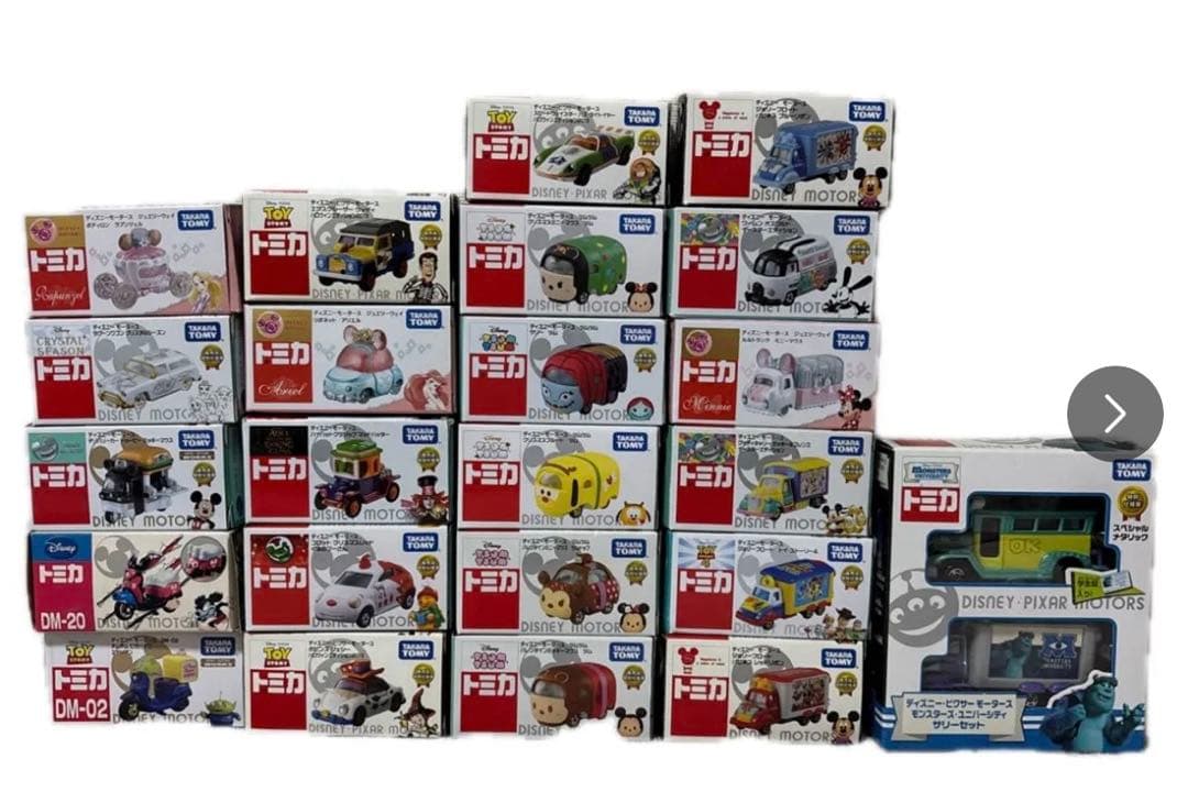 トミカディズニーモータースミニカー23点セット