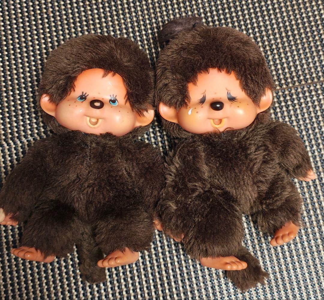 【希少：セキグチ】1970年代 初代 モンチッチ ２体セット 昭和レトロ