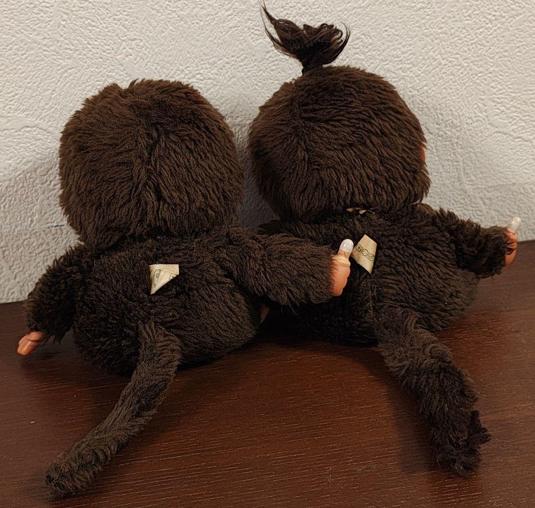 【希少：セキグチ】1970年代 初代 モンチッチ ２体セット 昭和レトロ