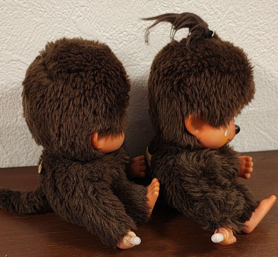 【希少：セキグチ】1970年代 初代 モンチッチ ２体セット 昭和レトロ