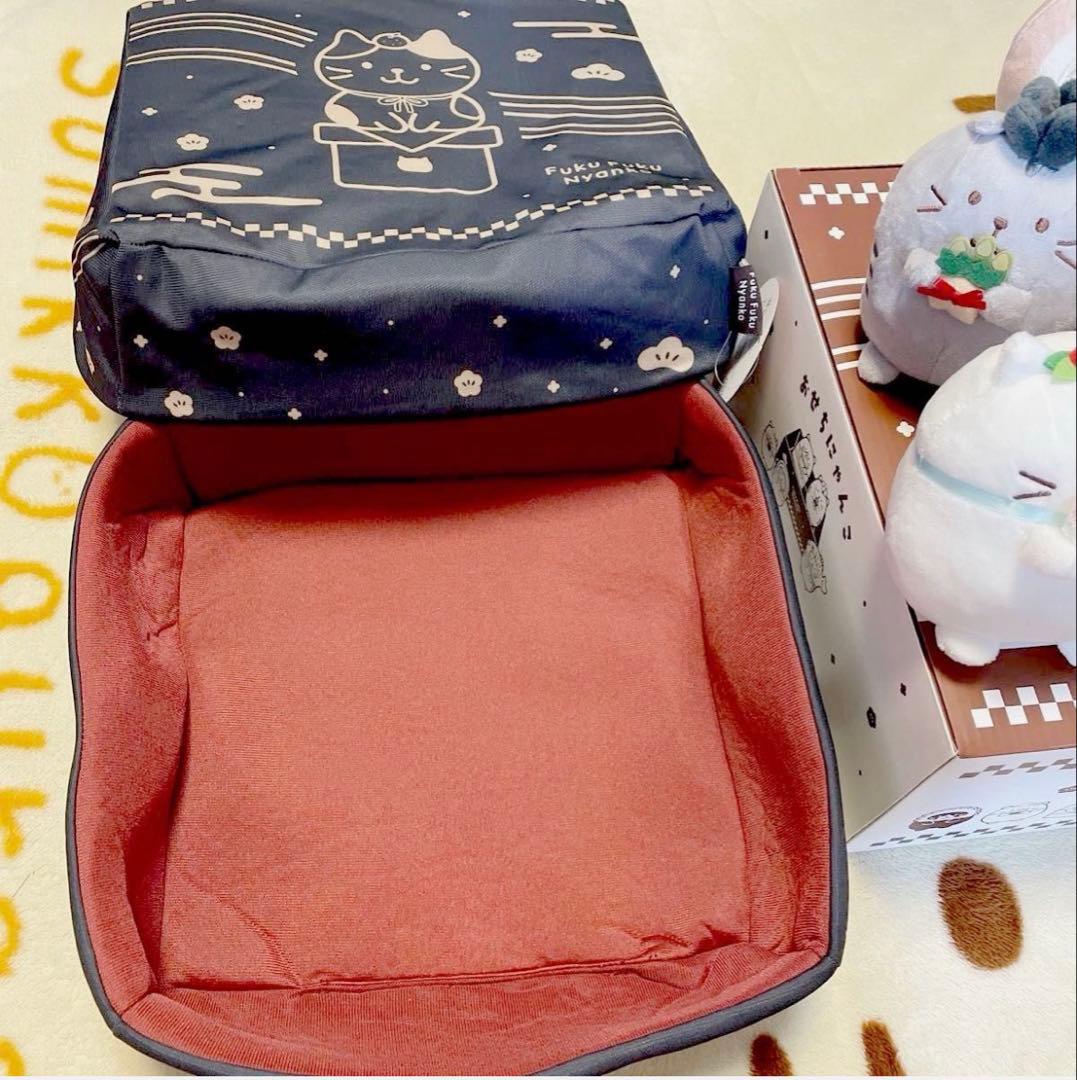 HAPiNS ふくふくにゃんこ おせちにゃんこ ぬいぐるみ 福福おせちBOX