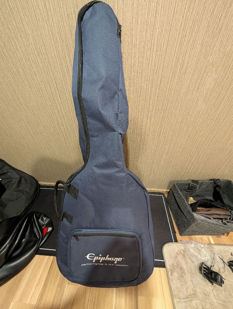 美品/Epiphone　DR-100EB 改チューナー付エレアコ　ケース付
