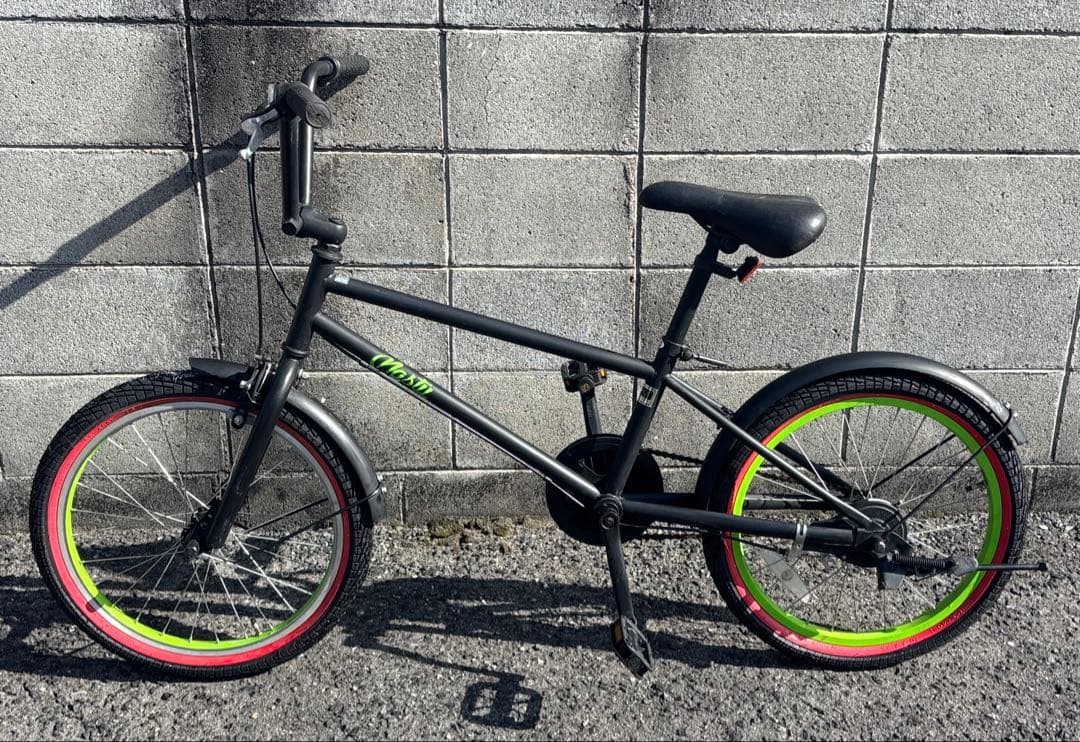 BMX風　20インチ車　黒