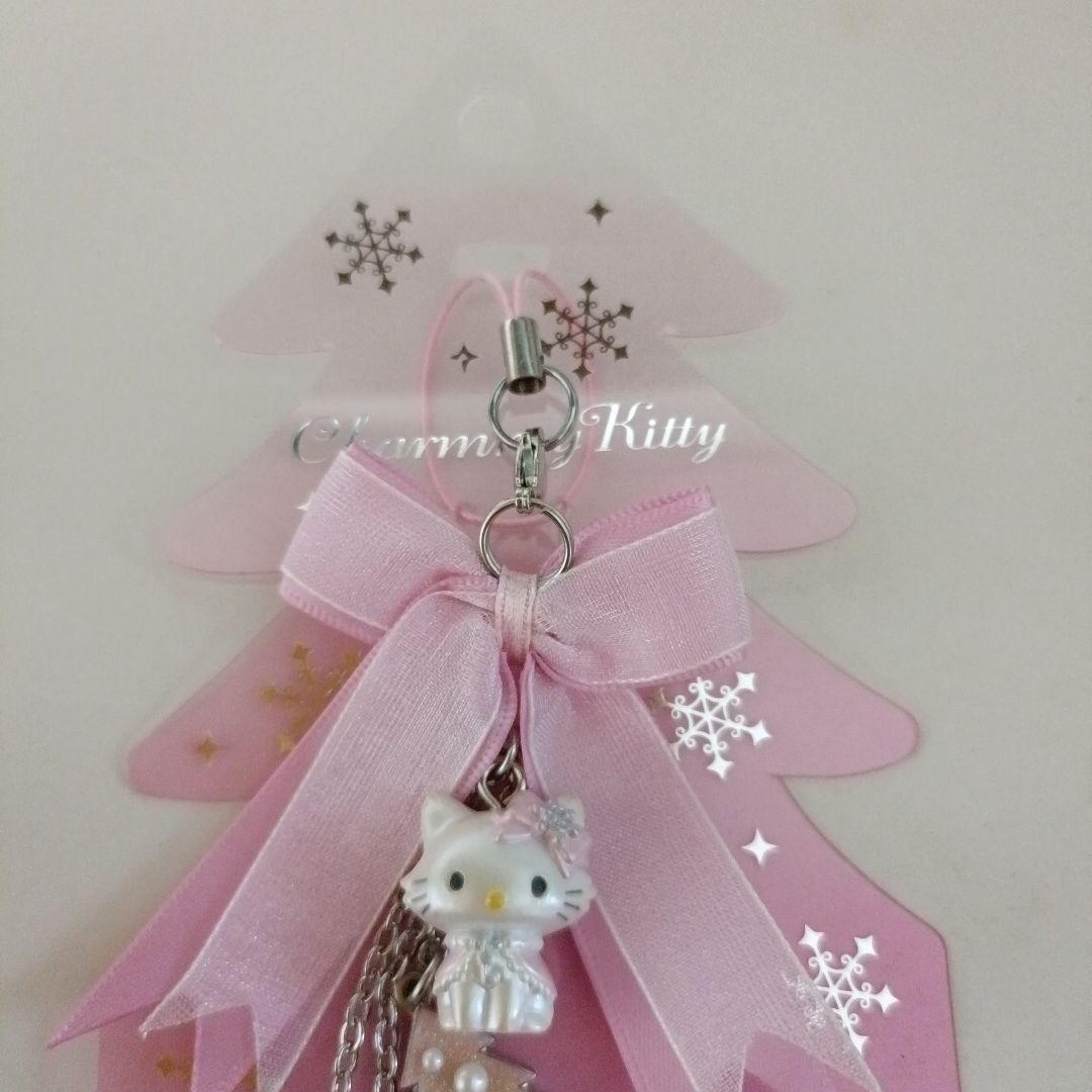 チャーミーキティ クリスマス　ストラップ