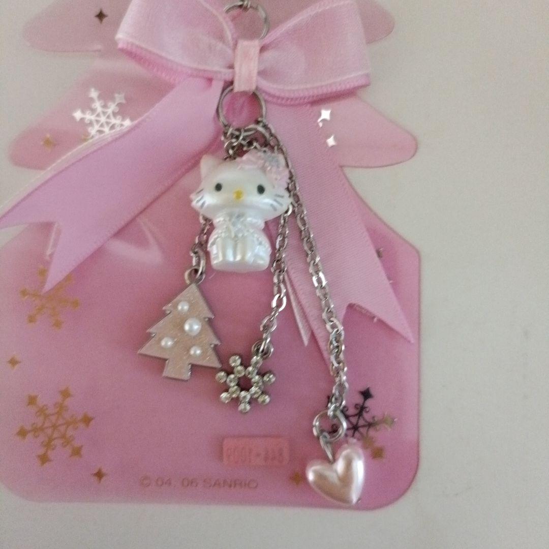チャーミーキティ クリスマス　ストラップ