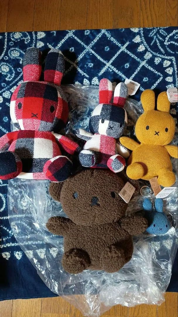 12/16まで→ボントントイズ　ミッフィー　ボリス　5点セット