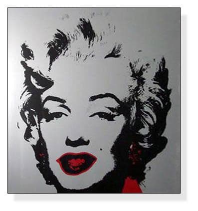 特別額装品/Sunday B ゴールデンマリリン 証明書付/ウォーホル/難あり