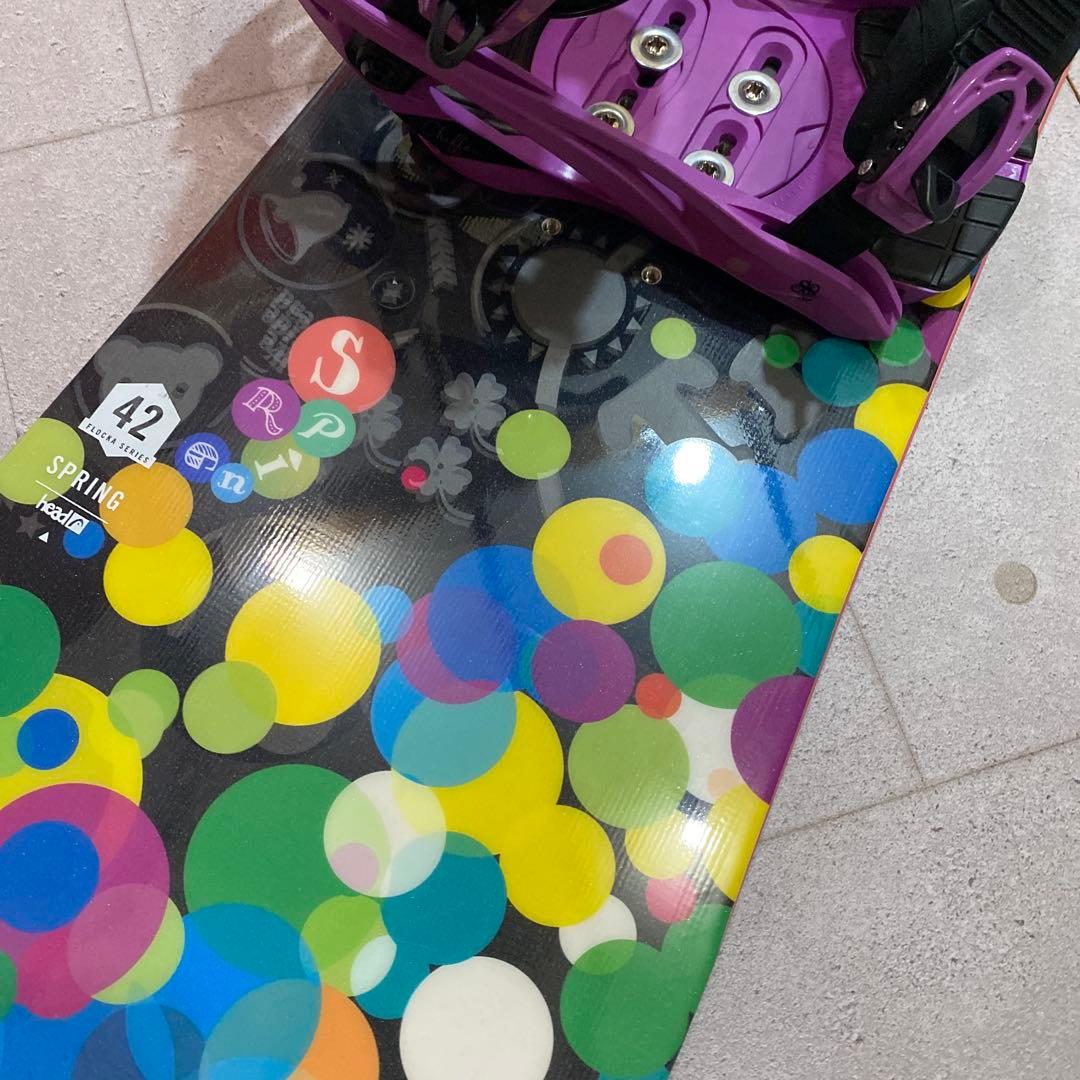 ★HEAD★ SPRING スノボー　スノーボード板　ヴィンディング　セット　板