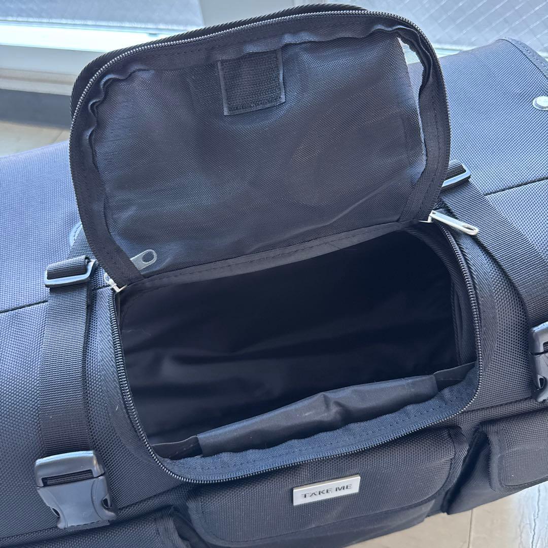 武*尊様 TAKE ME ブラック ペットキャリーLサイズ