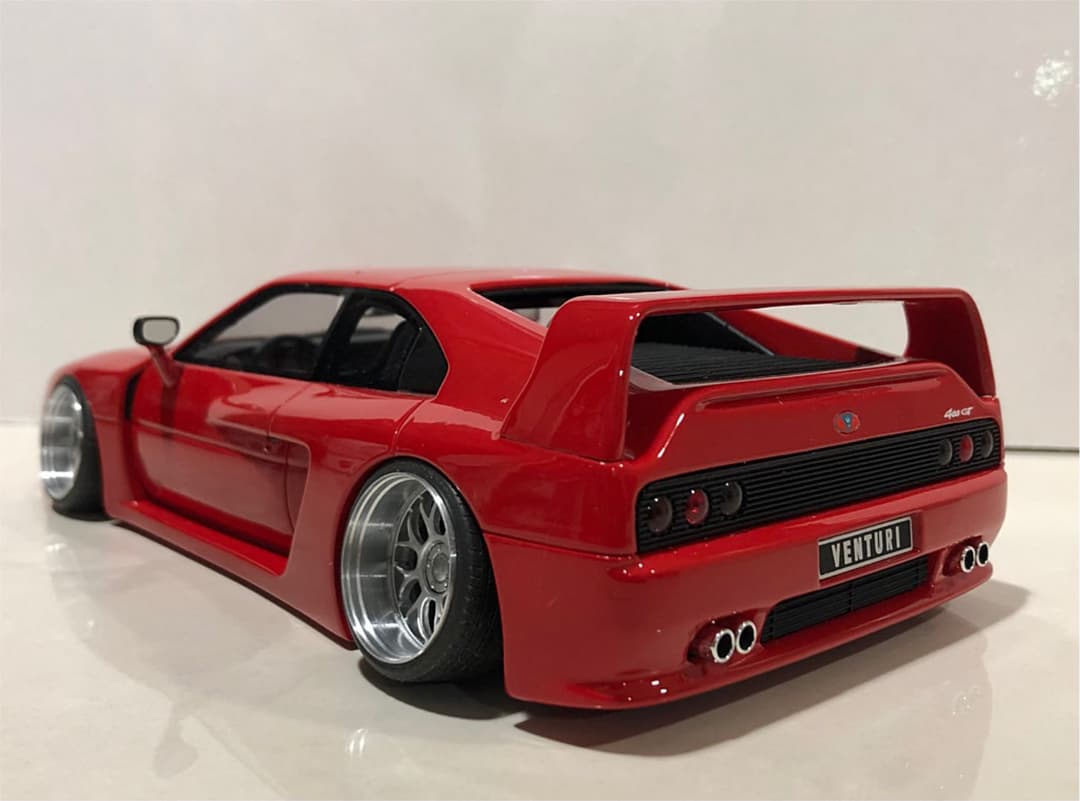 【超レア！】1/18 ヴェンチュリー 400GT フェーズ２BBS深リムカスタム