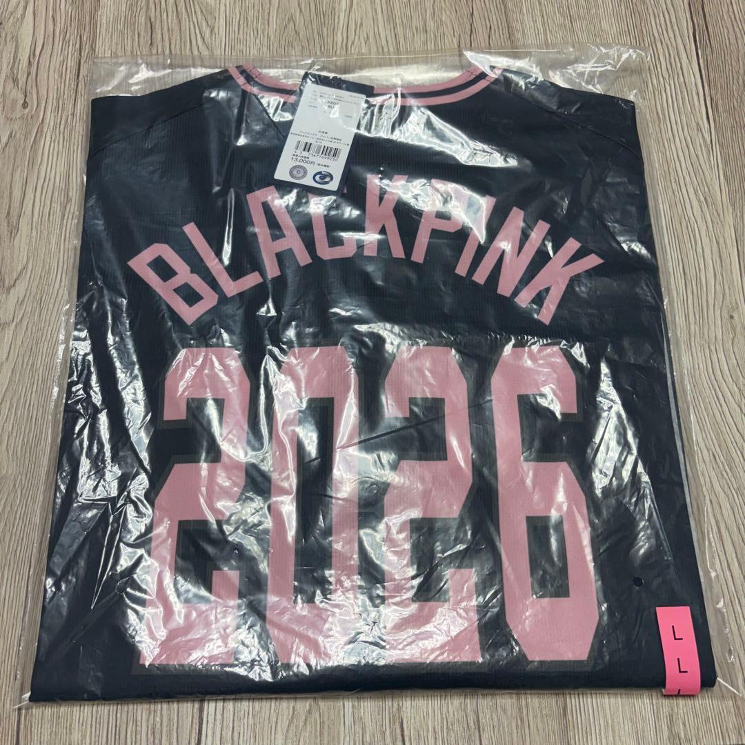 【はやもんがち】BLACKPINK 読売ジャイアンツ ユニホーム ブラック L