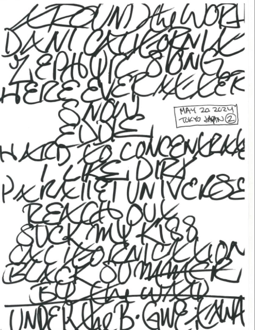 レッチリ東京ドーム公演　ポスター2枚セット　おまけつき