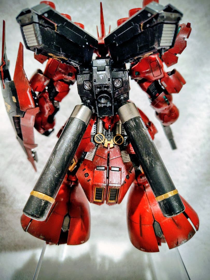 塗装済み完成品RGササビー　注意点あり