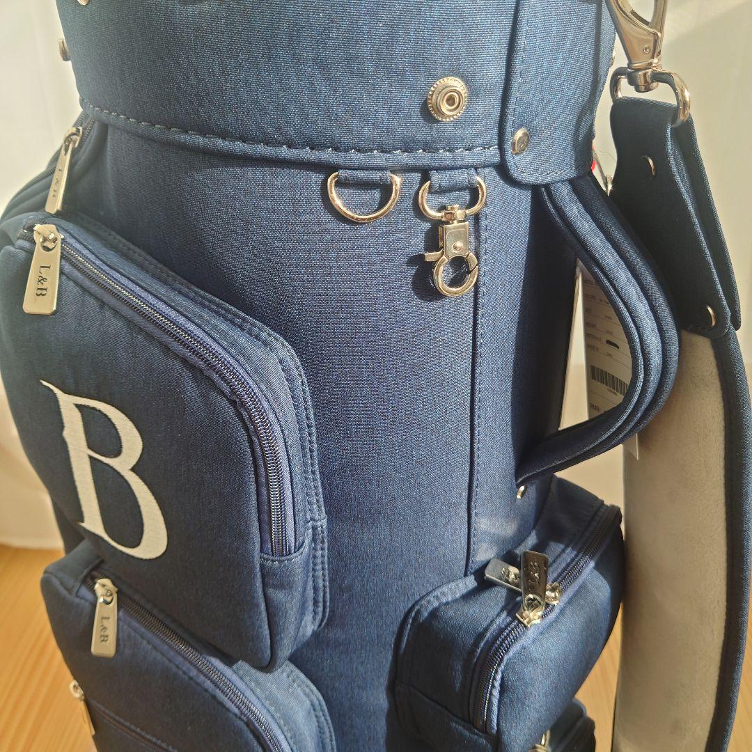 LEE BENEDICTゴルフキャディバッグ ネイビー新品未使用品