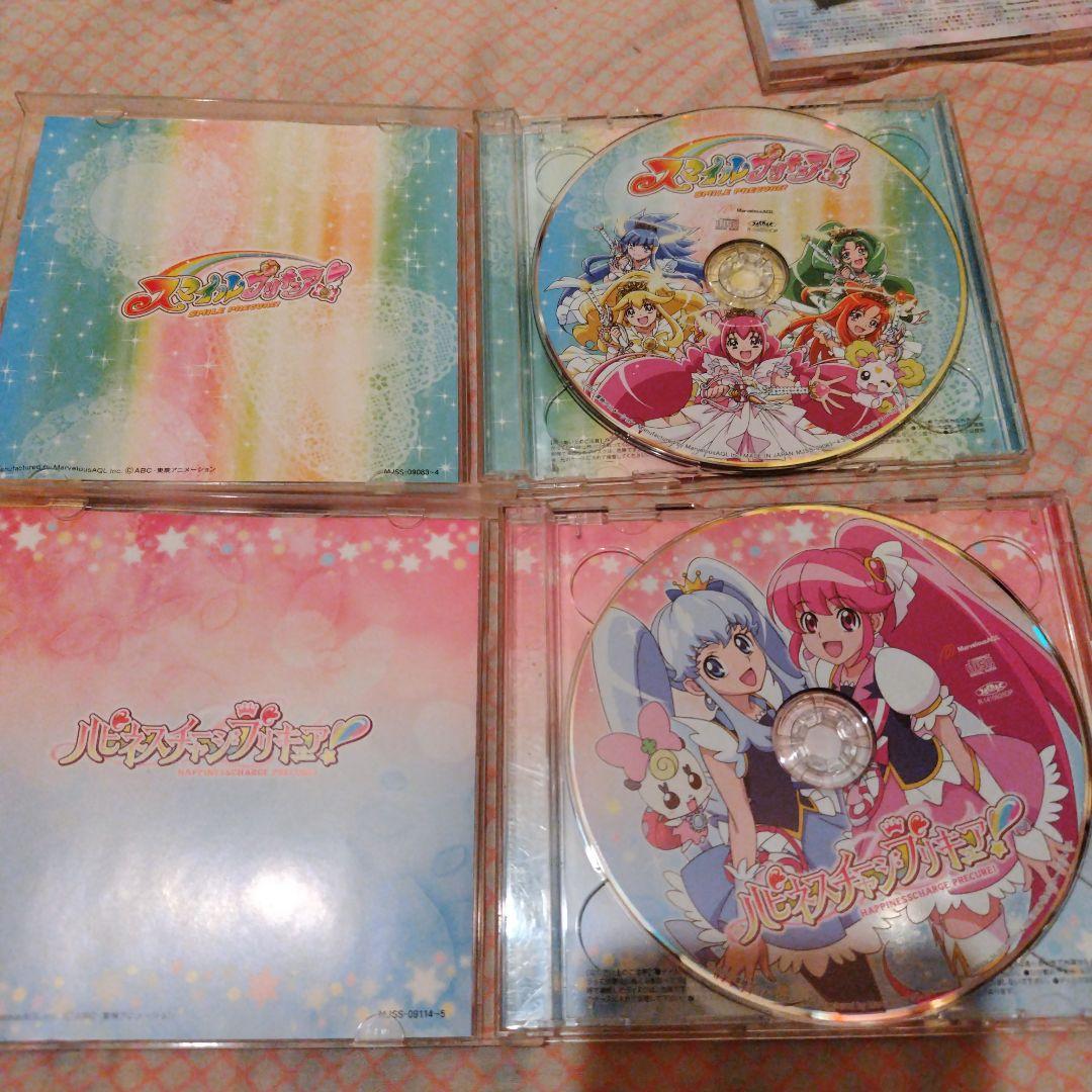▶プリキュアシリーズ CD 8枚　DVD4枚 ふたりはドキドキスマイルスイート