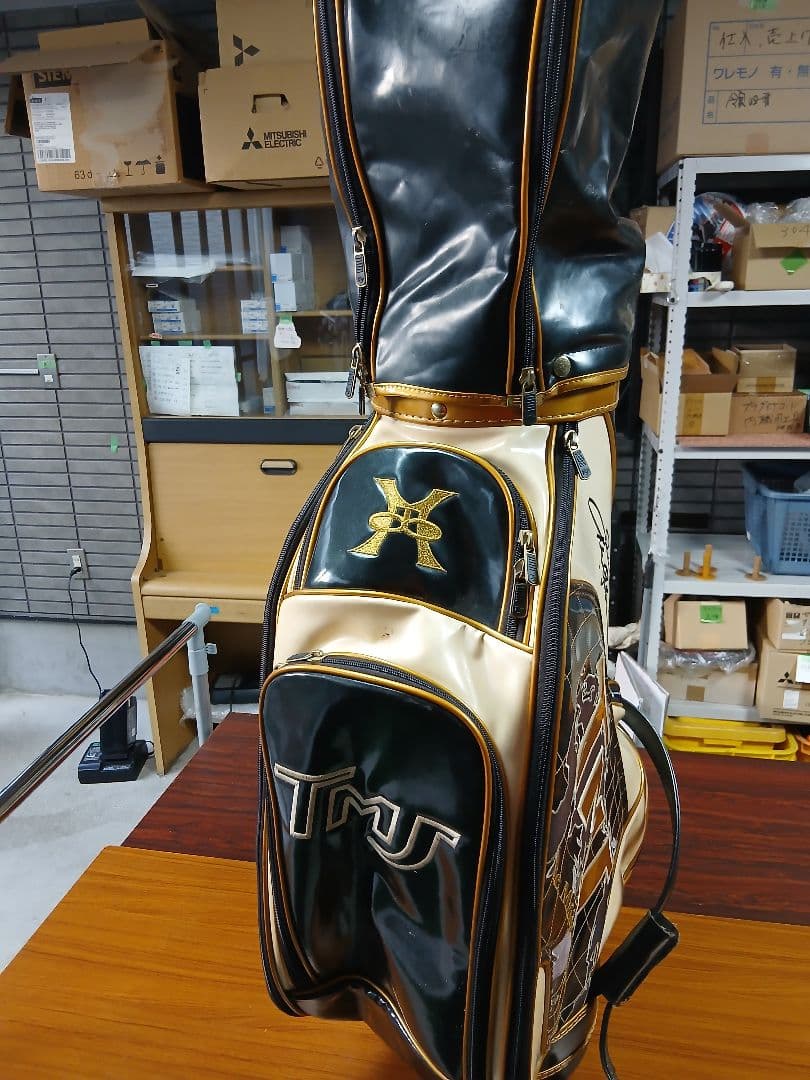 キャディバッグ　ジャンボ尾崎さん　TMJ