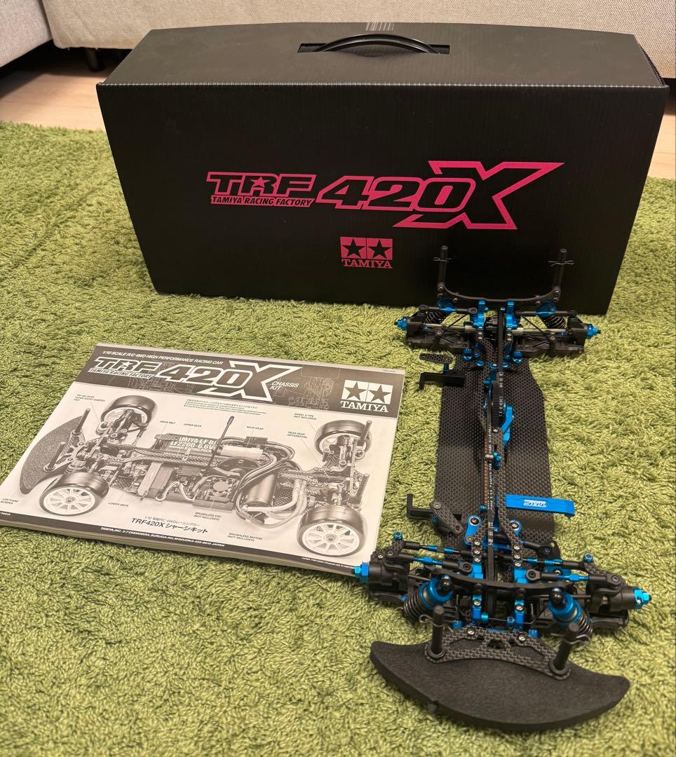TAMIYA タミヤ TRF420X 予備純正パーツ多数付属